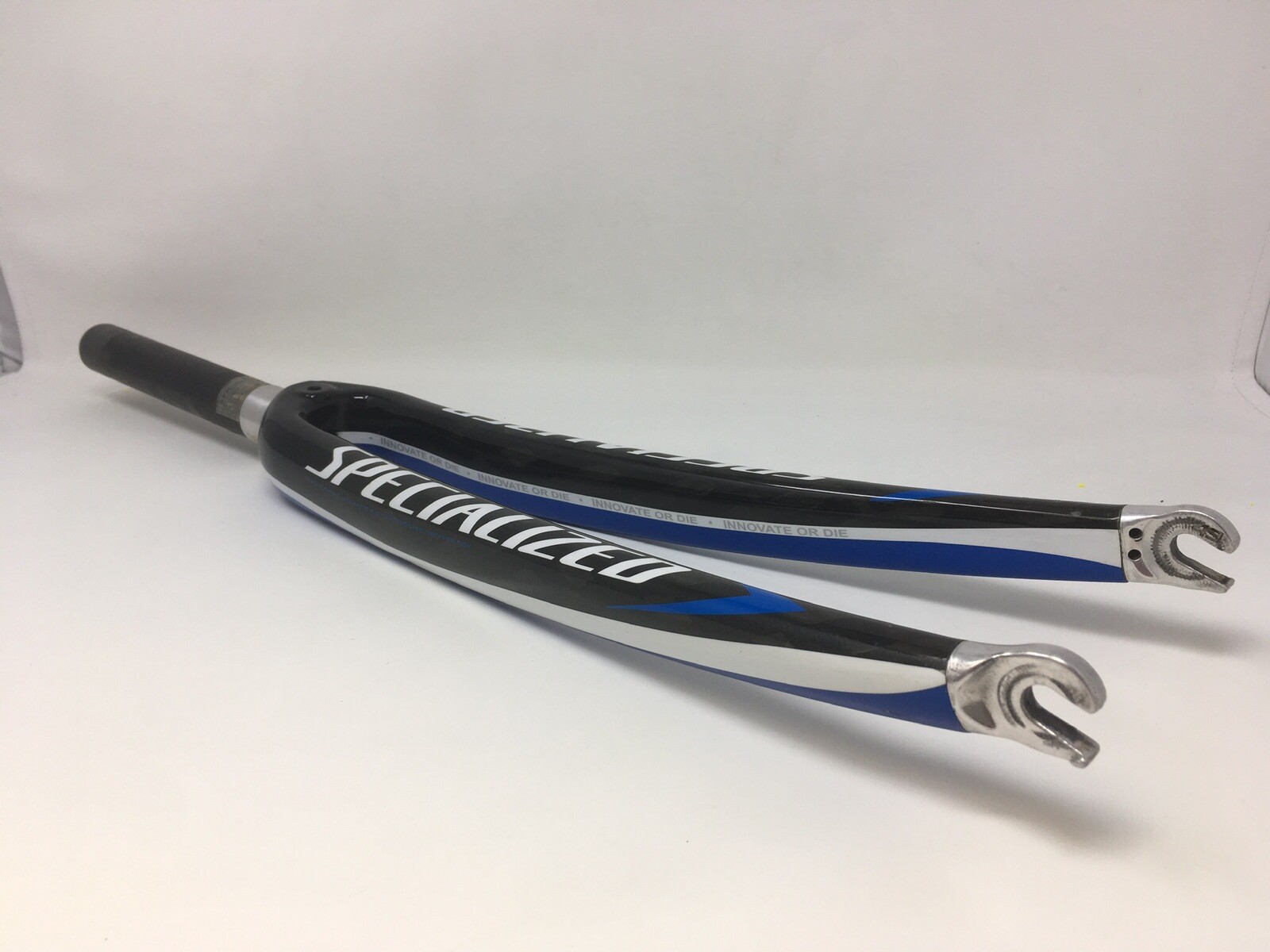 SPECIALIZED Tarmac Straight 1-1 8 Carbon Fork 194mm Steerer 43mm Rake PRE-OWNED SPECIALIZED Tarmac Straight 1-1 8 Carbon Fork 194mm Steerer 43mm Rake PRE-OWNED
