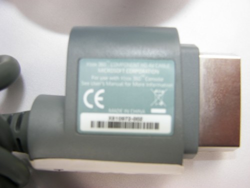 Xbox 360 OEM RCA and Component HD cables - Picture 2 of 3