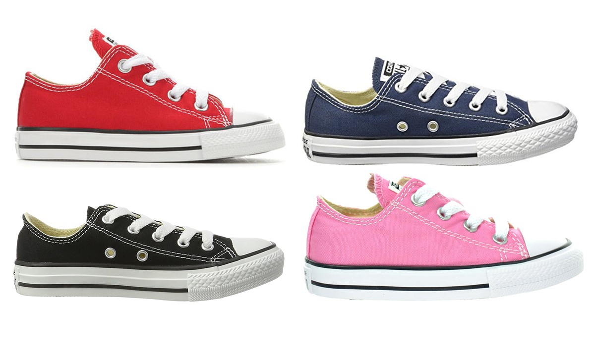 Converse Chuck Taylor All Star Low Top Casual Sneakers Infant Toddlers Shoes eBay
