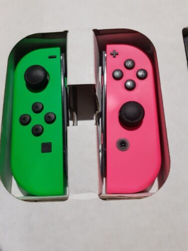 Sistema de consola Nintendo Switch Splatoon 2 rosa neón verde neón (sin software) - Imagen 6 de 10