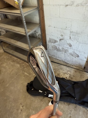 Callaway Reva Single 7 Iron Ladies Flex Graphite Shaft Lamkin Grip RH Mint - Picture 2 of 6