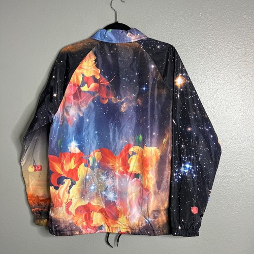 RIPNDIP Graphic Cat Alien Jacke Herren Gr. M leichter Windbreaker NEU - Bild 9 von 9