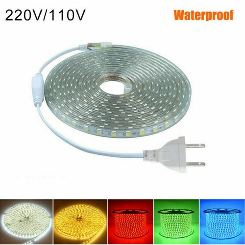 LED Strip Rope Wire Light RGB Flexible Xmas Party Decor Waterproof AC 110V 220V - Picture 12 of 24