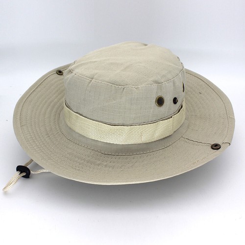 British Army Military Camo Boonie Hat Men Jungle Bush Sun Caps Hiking Fishing - Picture 11 of 18