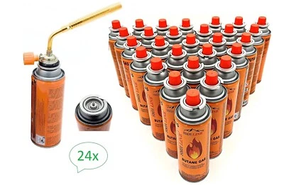 SMH LINE Quemador de gas lámpara de soldadura quemador Bunsen quemador de soldadura parrilla encendedor de gas cartuchos de gas 227 g