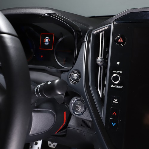 Carbon Fiber Ignition Switch Ring Sticker Decorate Kit For Subaru WRX 2022-2024 - Imagen 5 de 12