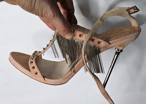 Brian Atwood suede heels 9.5 - Picture 1 of 14