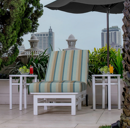 Sunbrella®️ Gateway Mist 58039-0000 Upholstery Furniture Fabric 54" W By Yard - Picture 6 of 9