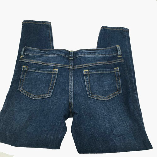 New Gymboree Girls Super Skinny Jeans Pants Dark Wash Blue MSRP $39.50 - Picture 3 of 5