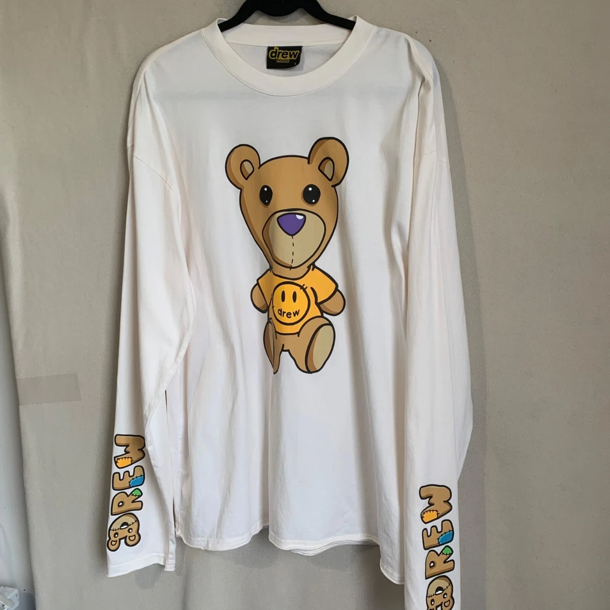 Drew House Teddy Theodore LS Tee身幅約50