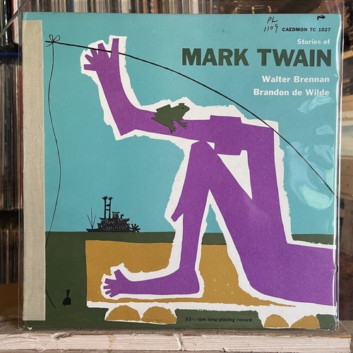 [RADIO/SPOKEN WORD]~EXC LP~MARK TWAIN~WALTER BRENNAN~BRANDON DE WILDE~Stories Of - Picture 1 of 5