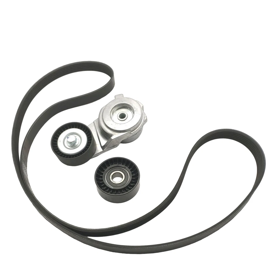 Serpentine Belt Tensioner Pulley Kit For 2009-2010 Volkswagen Routan 4.0L V6 Foto 3 de 4
