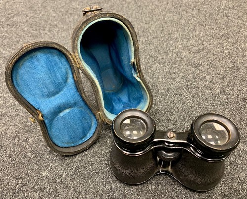 Jolie Paar Fernglas IN Seinem Etui - Picture 1 of 2