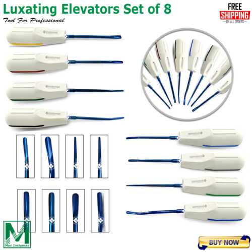 Dental Cryer Root Elevators Luxating Set Oral Surgery Tooth Extraction loosening - Picture 15 of 34