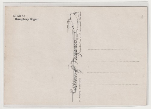 Humphrey Bogart      Schauspieler  Star 52  Editions Nugeron - Picture 2 of 2