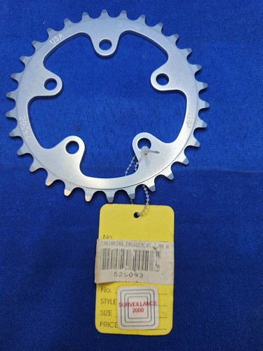 NOS Vintage QBP Engagement Ring Chainring 30T 74mm USA 7430B MTB