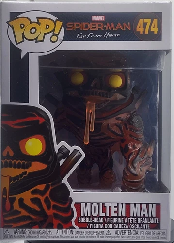 Funko POP Marvel Spider-Man Far From Home 474 Molten Man