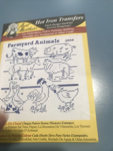 Tante Marthas 3906 - Bauernhoftiere Stickmuster Transfermuster - Bild 1 von 2