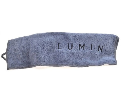 Lumin Microfibre Face Towel Flannel 30cm x 30cm Soft AirForce Grey Free Postage - Picture 3 of 5