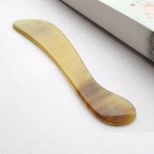 NO.3 Nice Gua Sha Acupuncture Massage Buffalo Horn Body Care Scraping Board Gift