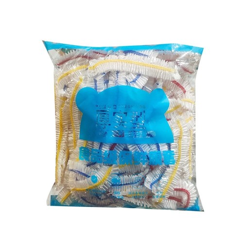 Disposable Food Cover Plastic Food Bag Elastic Wrap Food Lid Bowl Dish Covers - Picture 26 of 26