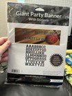 Sports Fanatic Basketball Giant Banner with Stickers Birthday Party Decorations