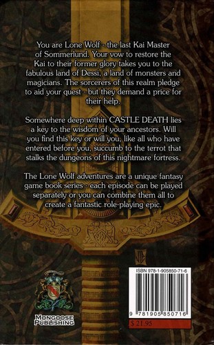 Joe Dever - Lone Wolf 7 - Castle Death - Limited Collector's Edition - A-/A/A - Foto 2 di 7