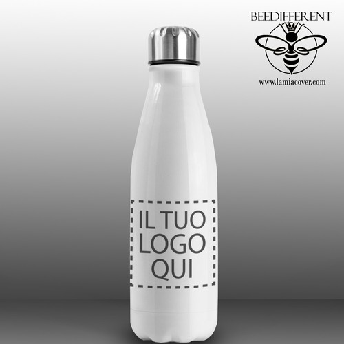 Bottiglia Termica personalizzata con tuo nome logo o foto, Thermos in acciaio - Imagen 2 de 3