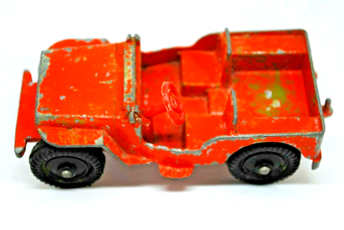 LONE STAR Army / Farm 4x4 Jeep Pick-up ORANGE Truck ideal für eigene Farblackierung - Bild 5 von 11