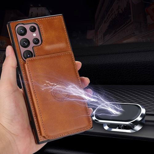 Magnetic Leather Wallet For Samsung Galaxy S25 Ultra S24 S23FE A53 Phone Cover - 第 4/11 張圖片