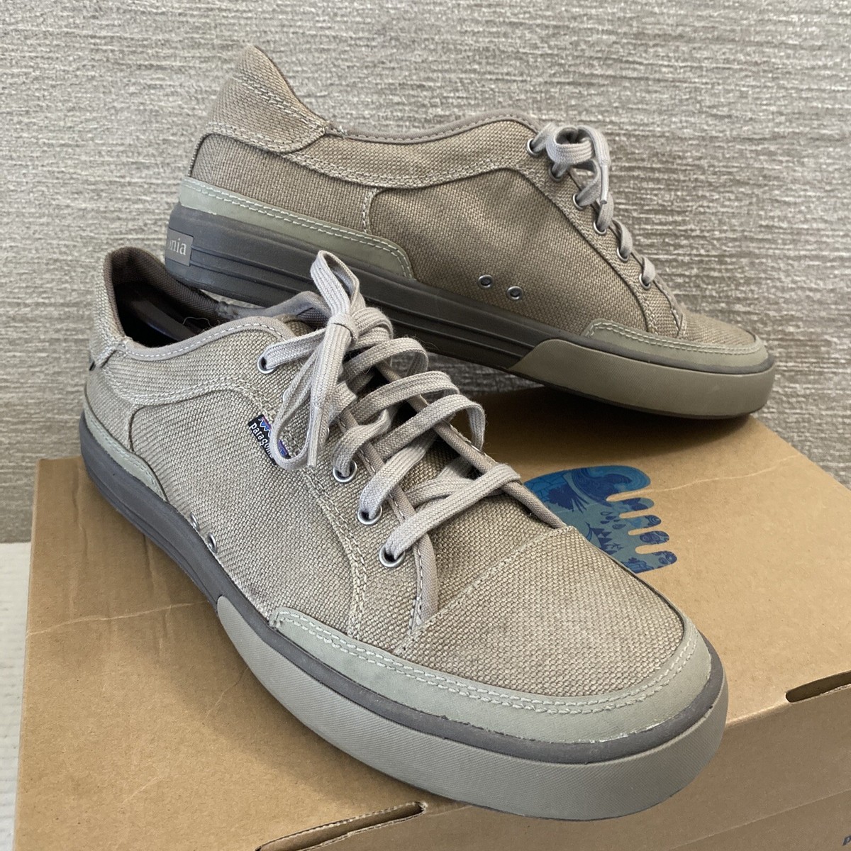 Patagonia Whino Lace Dark Burlap Shoes Performance Footwear Mens