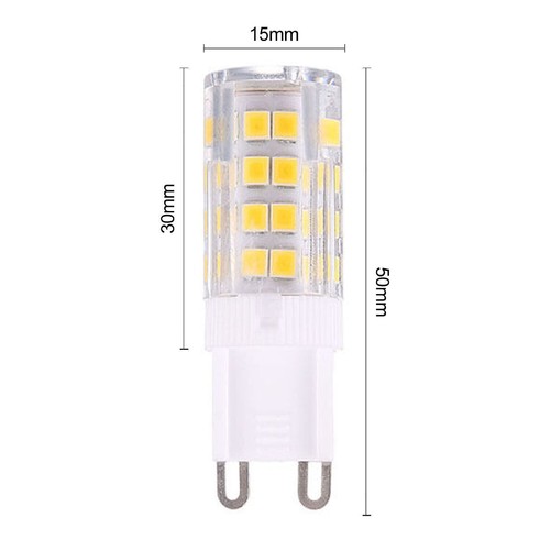 10 G9 LED ampoule 8W blanc chaud allume 2835SMD économie d'énergie lumineux 220V - Picture 2 of 9