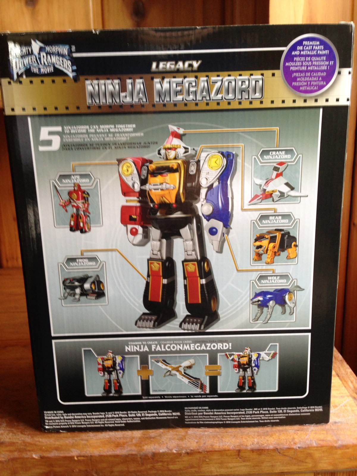 Mighty Morphin Power Power Power Rangers Movie Legacy Ninja Megazord MISB 4b3c74 Mighty Morphin Power Power Power Rangers Movie Legacy Ninja Megazord MISB 4b3c74