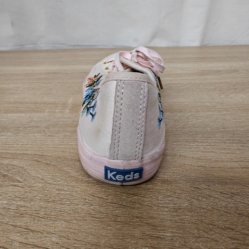 Keds X Rifle Paper Co. Women's WF59683 Size 8.5 Pink Casual Sneakers Shoes Pre-O - Picture 4 of 16