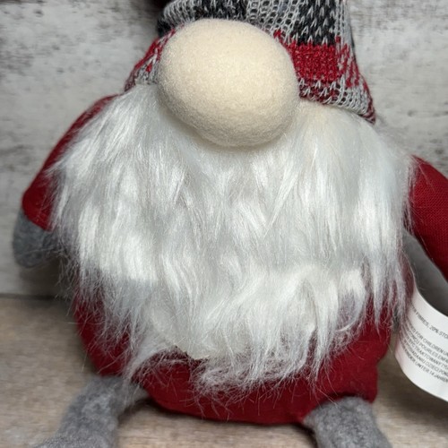 Artículos para el hogar Navidad Papá Noel gnomo con peso sombrero de niñera con campana 11,5x6" - Imagen 7 de 19