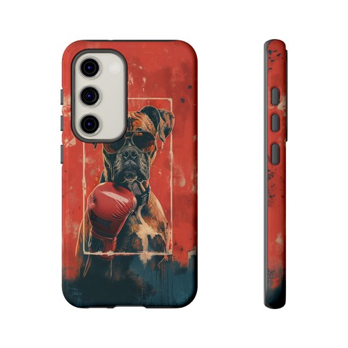 Boxer Dog Boxing Gloves - Phone Ink Cover Case for iPhone, Galaxy, Pixel - 第 226/281 張圖片