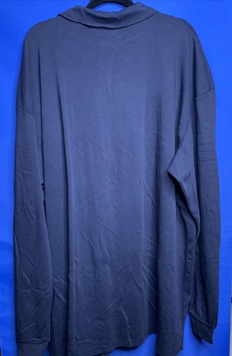 BOCOMAL FR Shirts Flame Resistant Long Sleeved Polo Shirt 100% Cotton NFPA70E 5X - Picture 5 of 11