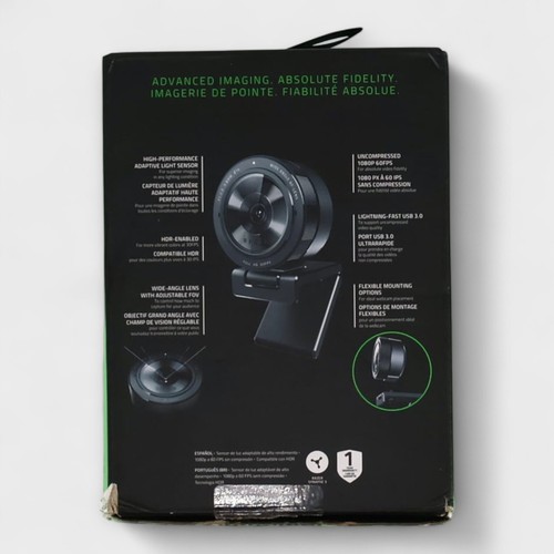 Razer Kiyo Pro - Webcam with Adaptive Light Sensor (Untested) - Afbeelding 1 van 2