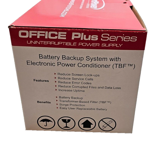 New Smartpower OF650UPlus-T 650VA 330W UPS w/ Surge, PWR Conditioning 8 Outlet - 第 4/11 張圖片