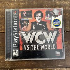 WCW vs. The World (Sony PlayStation 1, 1997) Complete CIB PS1 Free Shipping