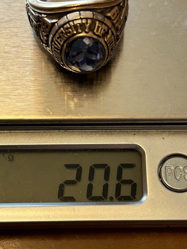 Mens 14k Gold 1949 University Of Michigan Class Ring 20.6 Grams Jostens - Picture 7 of 7