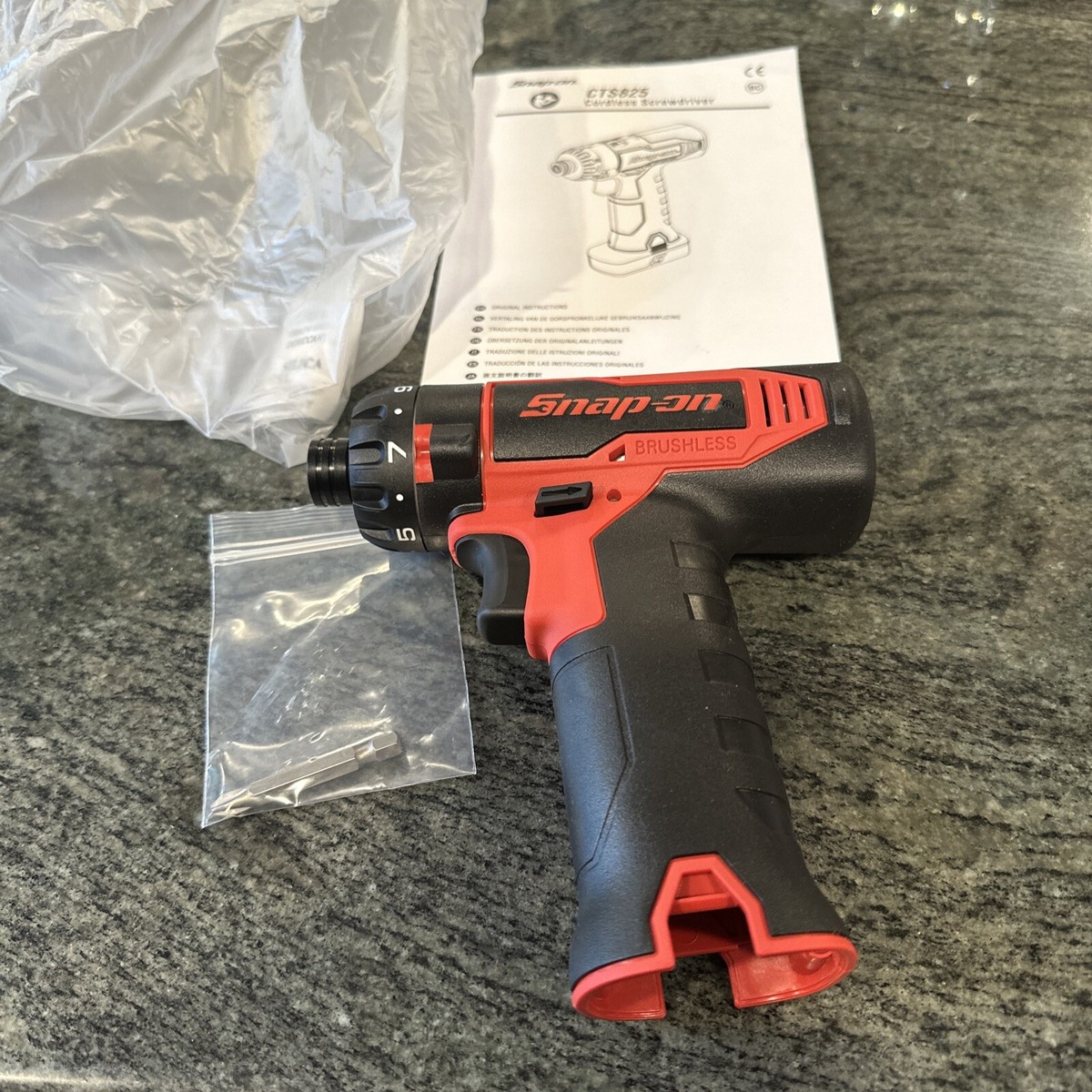 Snap On cts825 14.4 hex microLithium cordless, brushless tool Only