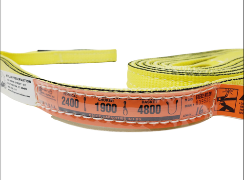 DD Slings Professional Lifting Straps - 1" Wide, Eye & Eye - Picture 2 of 3