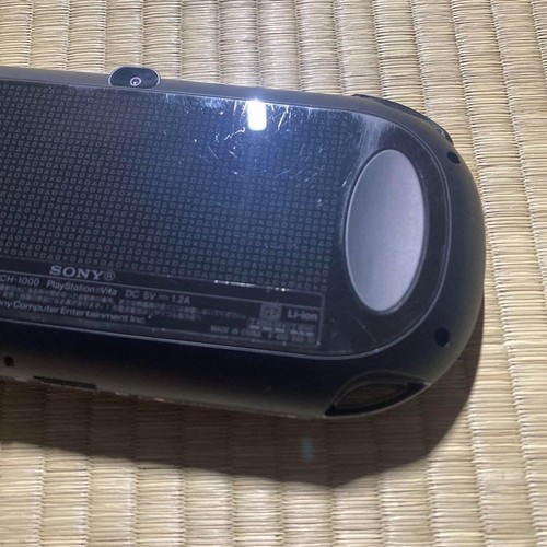 Sony PS Vita PCH-1000 Crystal Black OLED Console Japanese Model Working w/box FS - Bild 3 von 12