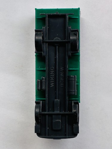 Wiking Mercedes Benz Covered Delivery Truck Green Cab N-Scale Fast Shipping - Picture 6 of 6