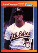 1989 Donruss All-Stars Jose Canseco Oakland Athletics #30
