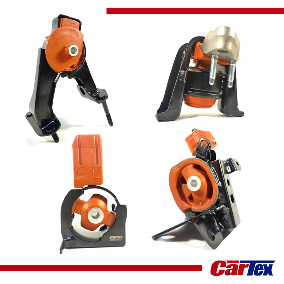 High Grade Rubber Engine Mount Kit for 2003-2008 Toyota Corolla 1.8L AT 1ZZFE - Image 3 of 4