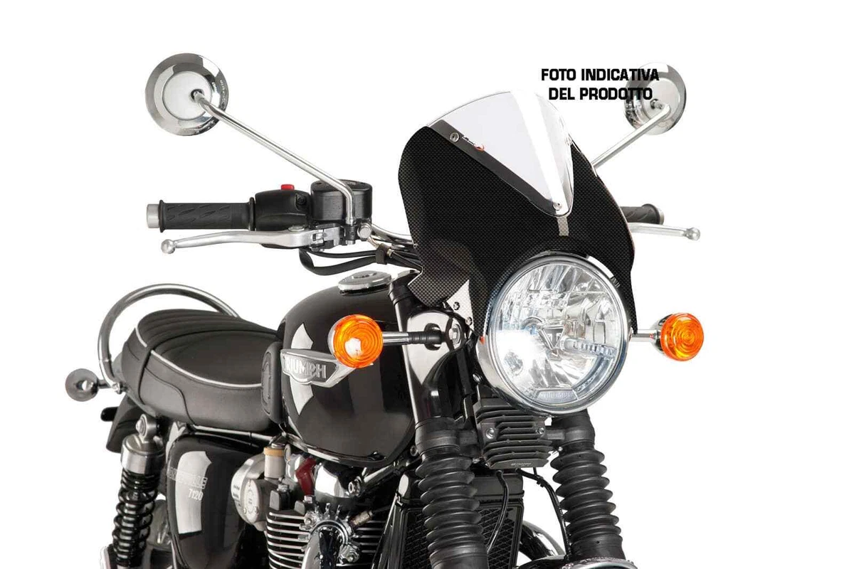 PUIG Fairing Univ. Vision Triumph Bonneville T120 2018 Carbon