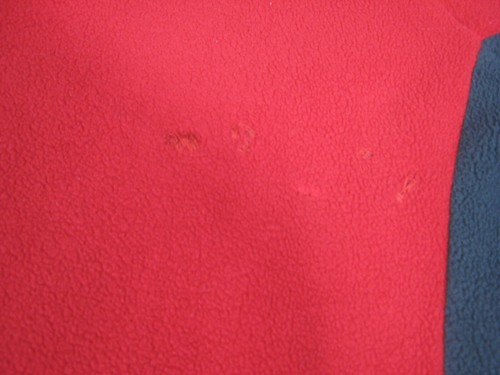The Northface Jacket Mens Small Red Black Fleece Full Zip Outdoor Snowboarding - Picture 10 of 14