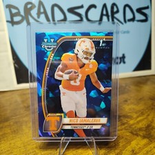 2024 Bowman Chrome U Sapphire Nico Iamaleava 1st Bowman  Tennessee